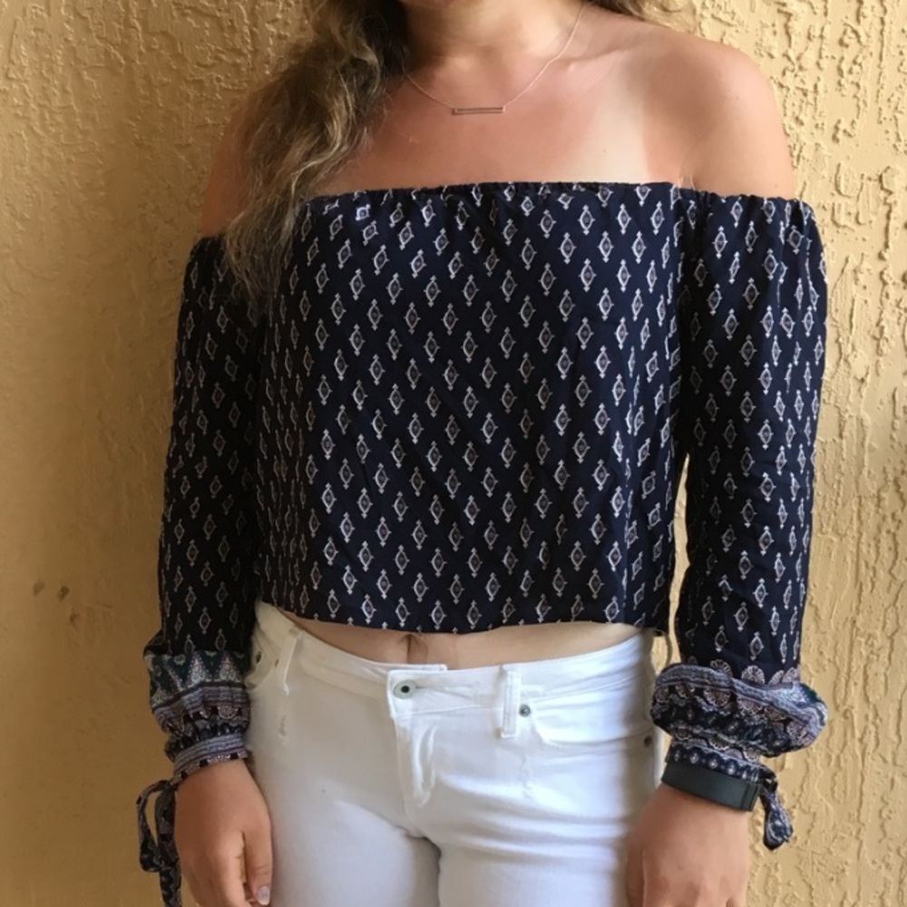 Off the shoulder top